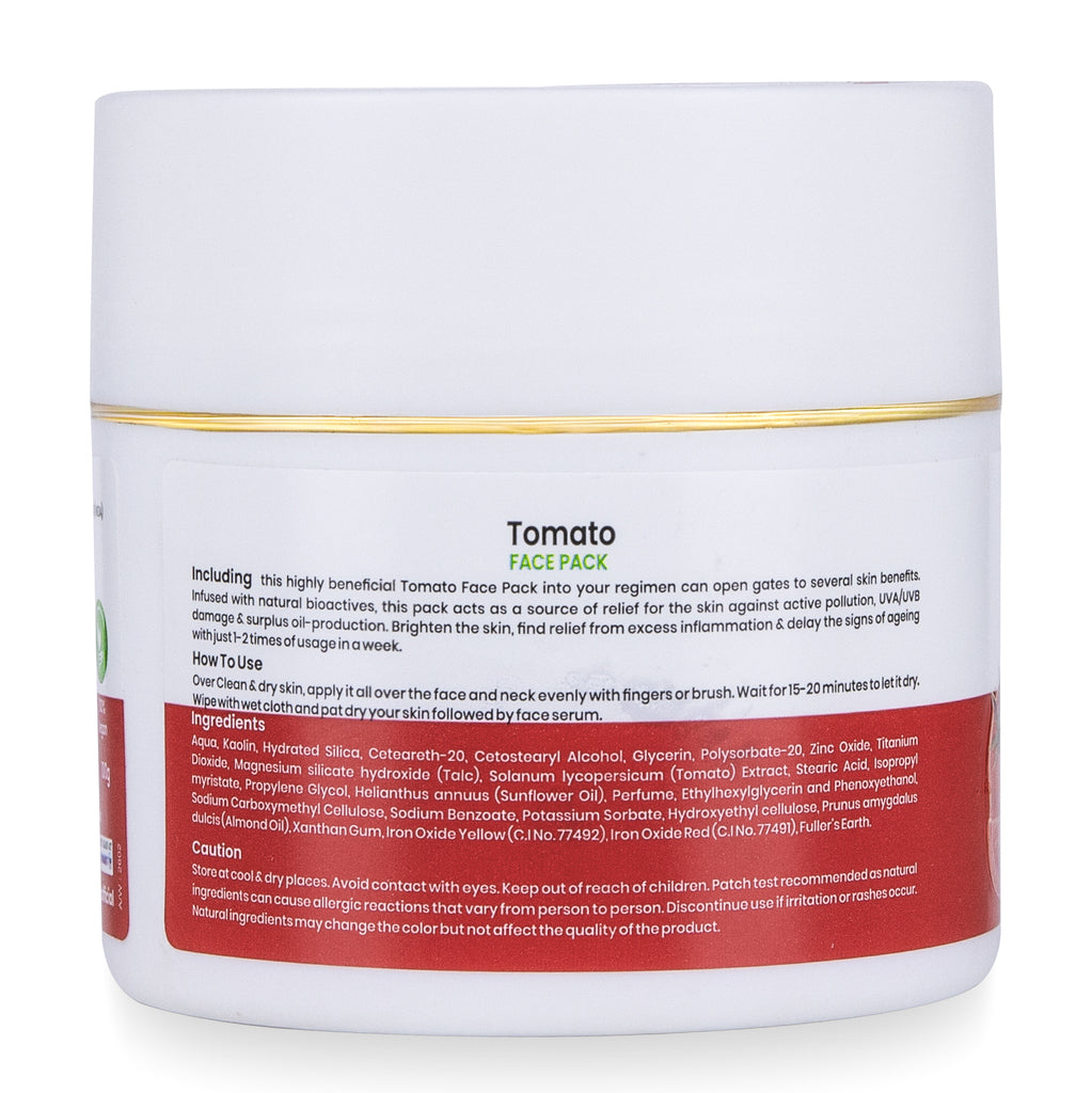 Prakritik Tomato Face Pack for Men & Women | 100g - Prakritik Naturals
