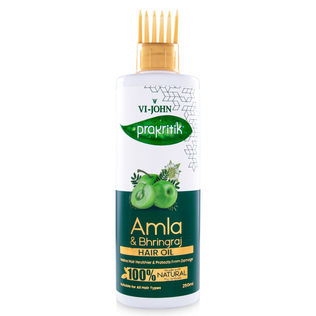 Prakritik Amla & Bhringraj Hair Oil for Men & Women | 250ml - Prakritik Naturals