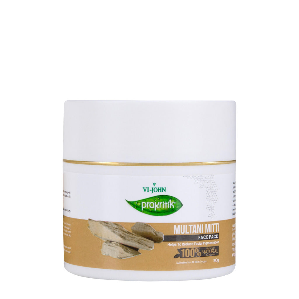 Prakritik Multani Mitti Facepack for Men & Women | 100gm - Prakritik Naturals