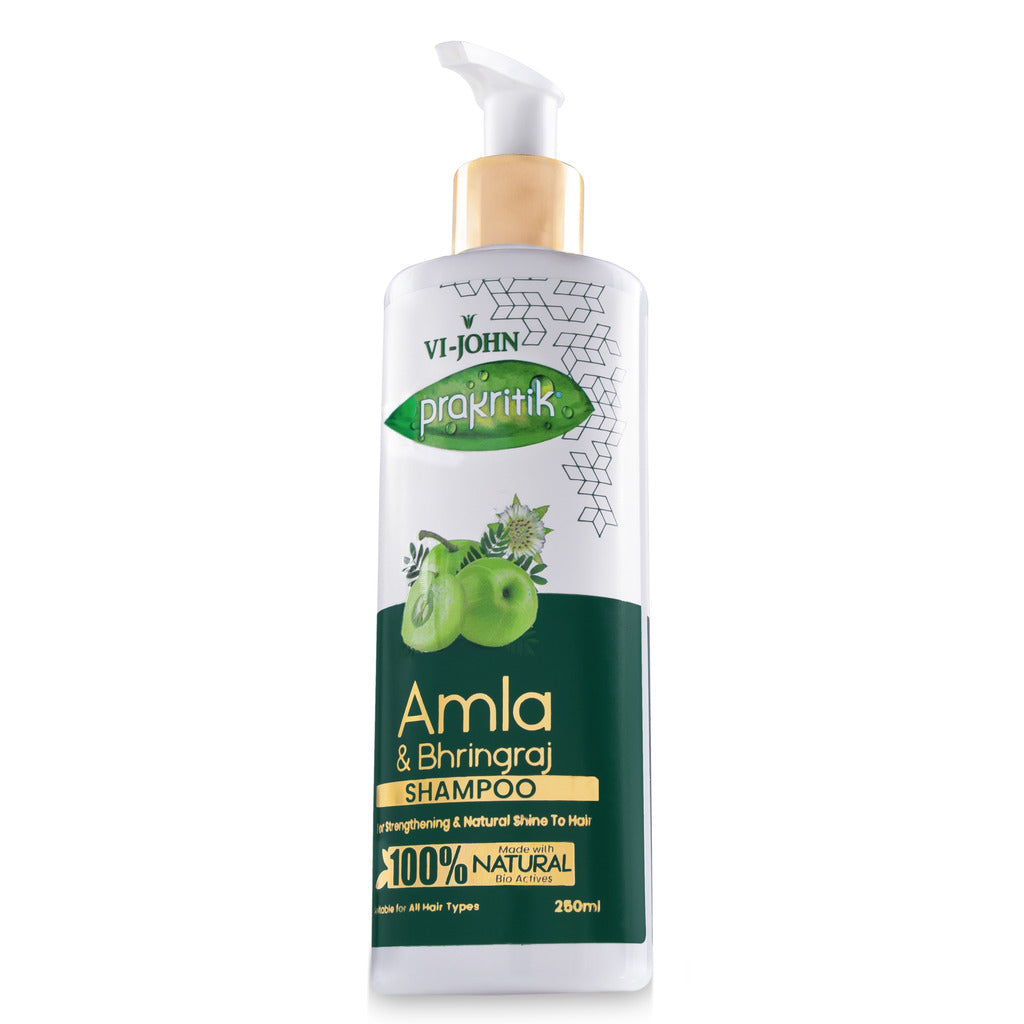 Prakritik Amla & Bhringraj Shampoo for Men & Women | 250ml - Prakritik Naturals