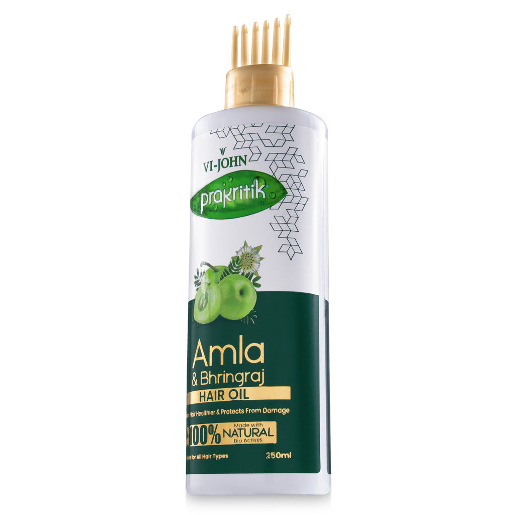 Prakritik Amla & Bhringraj Hair Oil for Men & Women | 250ml - Prakritik Naturals