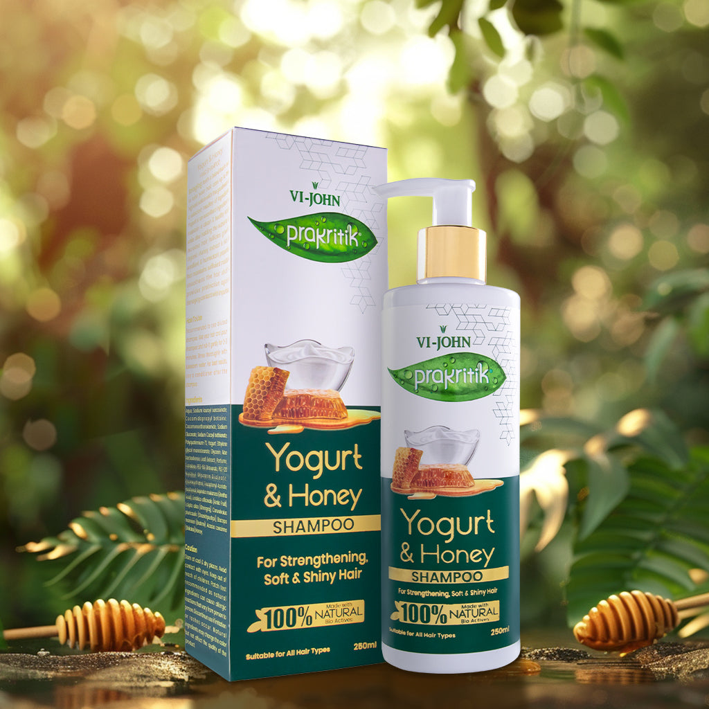 Prakritik Yogurt & Honey Shampoo for Men & Women | 250ml - Prakritik Naturals
