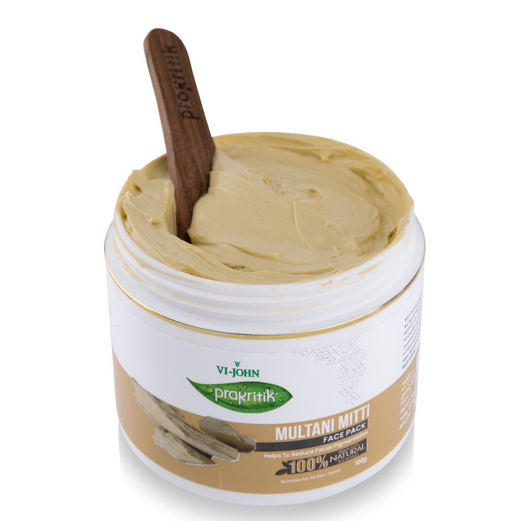 Prakritik Multani Mitti Facepack for Men & Women | 100gm - Prakritik Naturals