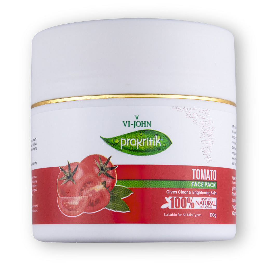 Prakritik Tomato Face Pack for Men & Women | 100g - Prakritik Naturals