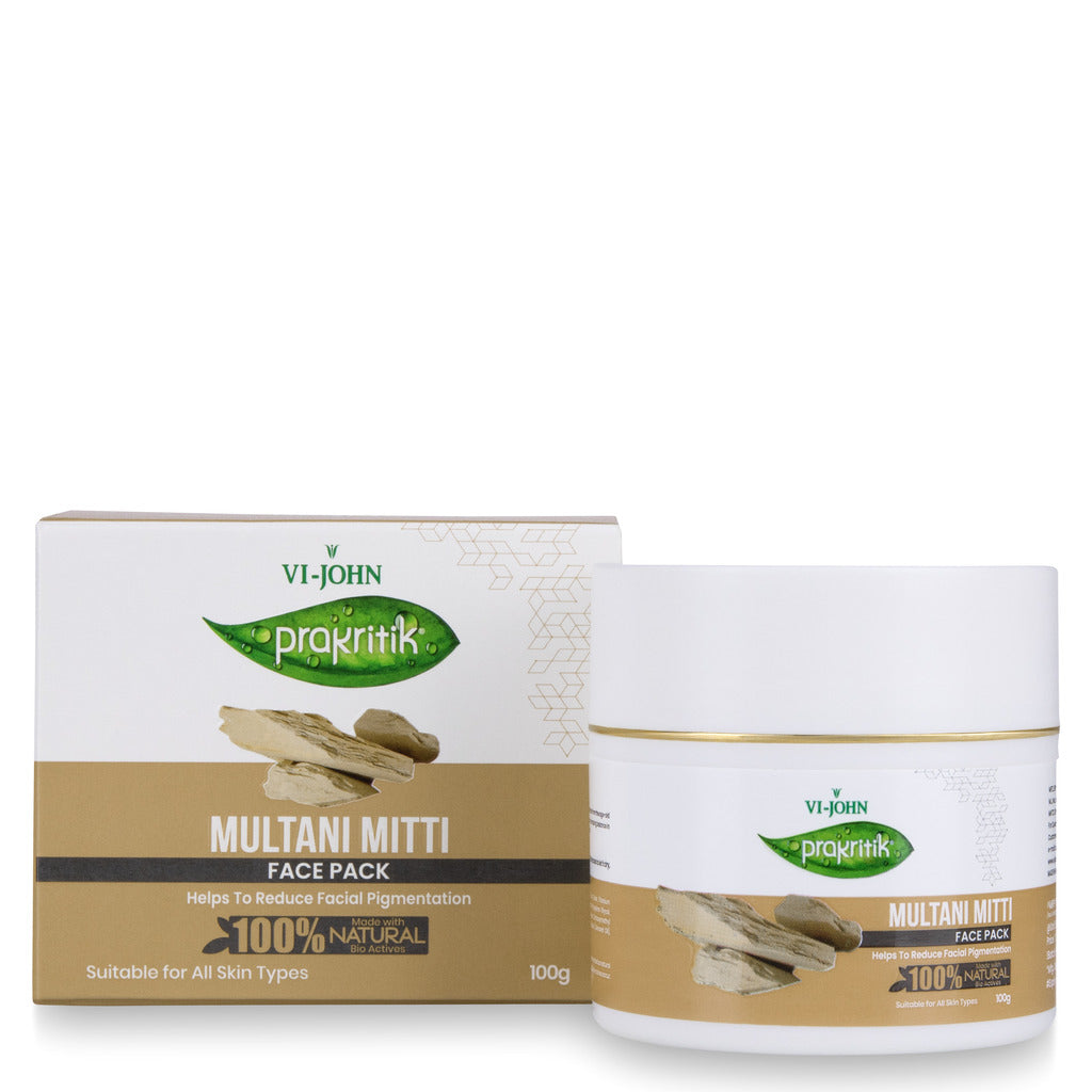 Prakritik Multani Mitti Facepack for Men & Women | 100gm - Prakritik Naturals