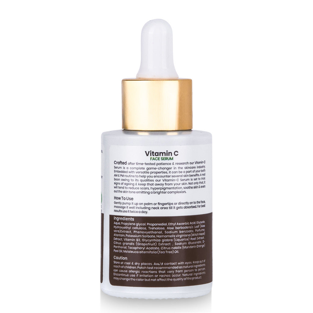 Prakritik Vitamin C Face Serum for Men & Women | 30ml - Prakritik Naturals
