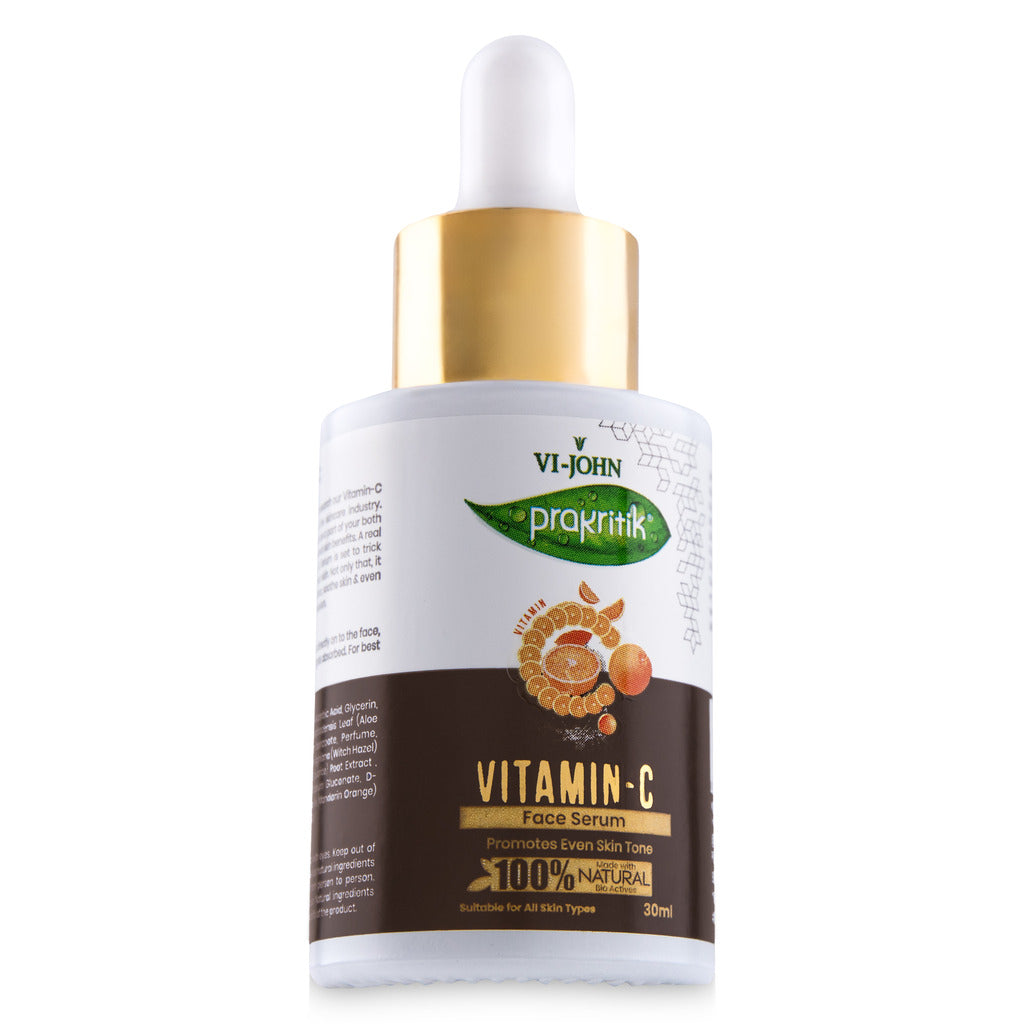 Prakritik Vitamin C Face Serum for Men & Women | 30ml - Prakritik Naturals