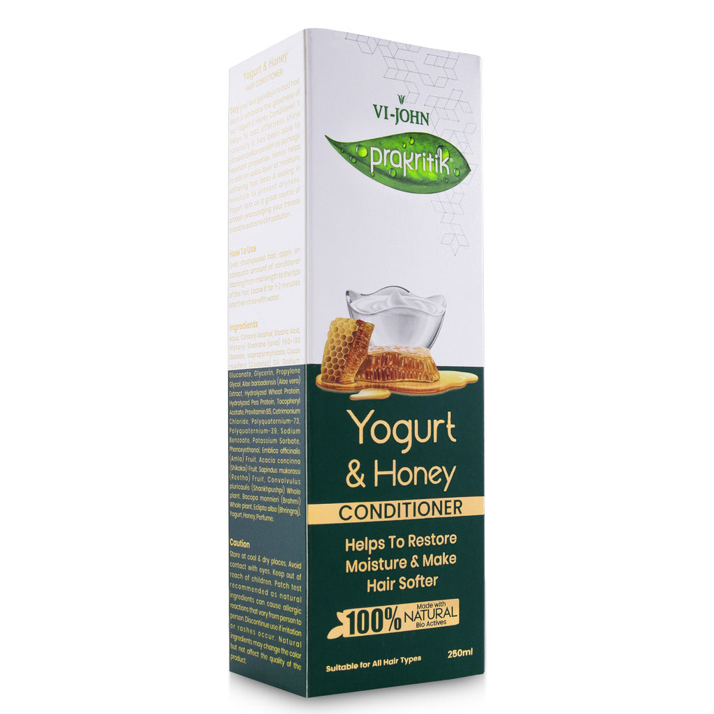 Prakritik Yogurt & Honey Conditioner for Men & Women | 250ml - Prakritik Naturals